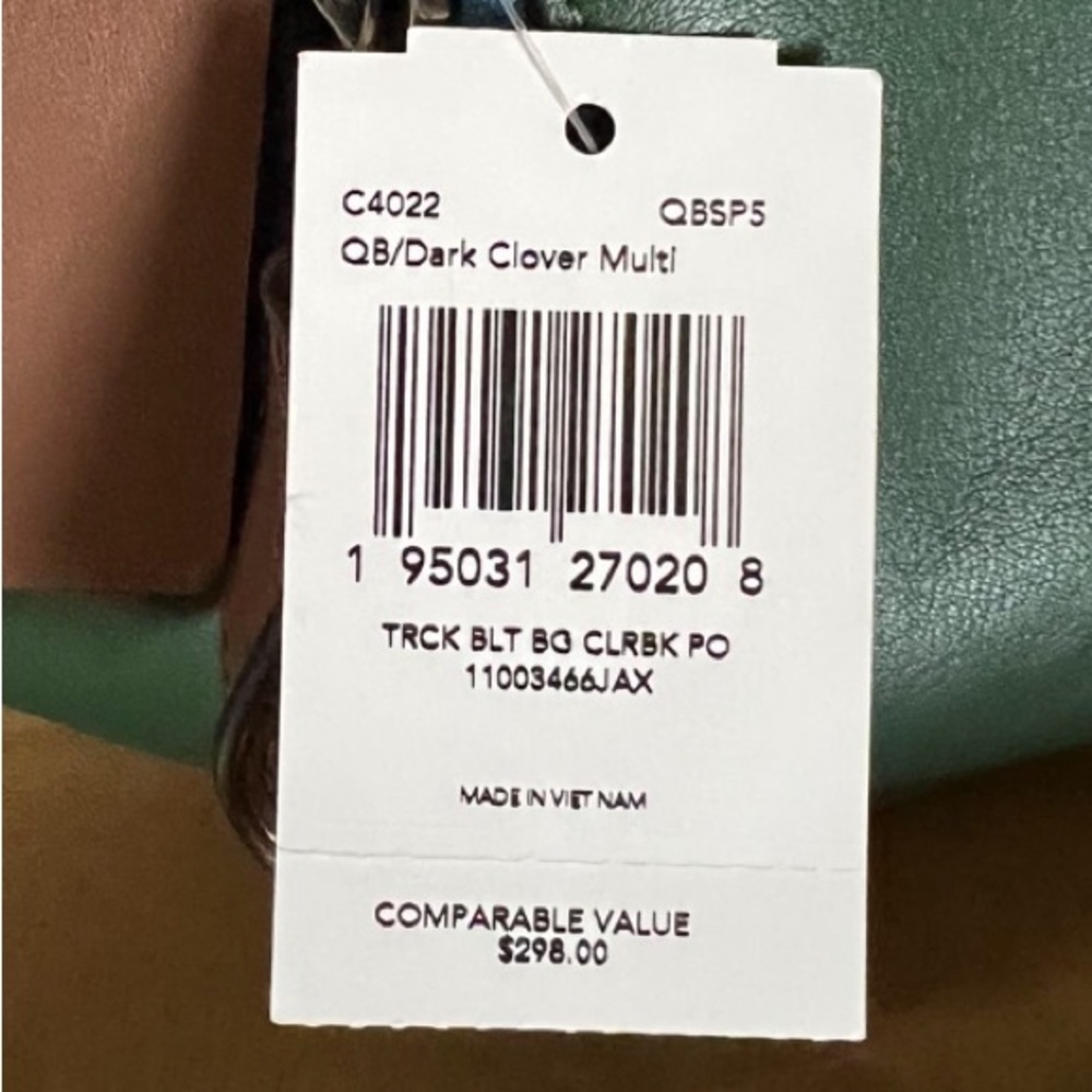 Coach Men's Track Belt Bag In Colorblock - Picture 7 of 7